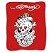 Ed Hardy Kuscheldecke Skull Love Kills Slowly rot