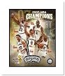 Bruce Bowen, Tim Duncan, Manu Ginobili, Michael Fi