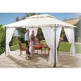 baumarkt direkt Klassik-Pavillon terrakotta 3x4 m