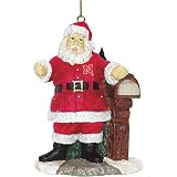 Nebraska Cornhuskers NCAA Welcome Home Santa Tree Ornament by The Memory Company