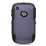 Hybrid Hard Snap on PURPLE Apex Rubber with Flexi Skin BLACK Sleeve Facepla ....