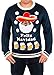 Men's Feliz Navidad and Beer Ugly Christmas Sweater in Navy By Festified