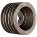 Martin Conventional Taper Bushed Sheave, A/B Belt Section, 5 Grooves, Class 30 Gray Cast Iron
