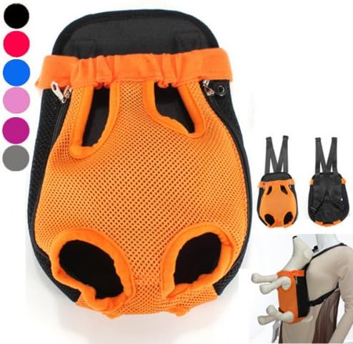 Delicate Breathable Mesh Fabric Dog Carrier Pet Chest Backpack