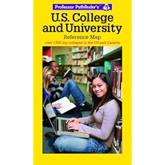 U.S. College and University Reference Map: Over 1200 Top Colleges in the Us and Canada