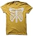 Skeleton Ribs, Gold, X-Large
