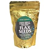 Nature's Bounty Flax Seeds, Farm Direct Cold-Milled Organic, 15 Ounces (Pack of 2)