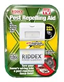 Riddex Power Guardian (4 in 1 Functions: Pest Repeller, Flashlight, Night Light and Side Outlet)