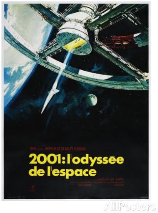2001: A SPACE ODYSSEY (aka 2001: ODYSSEE DE LESPACE), French poster