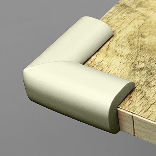 Mansa® 16pcs Baby Edge Corner Guard - Child Safety Home Safety Furniture and Table Edge Corner Protectors (8beige+8coffee)