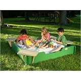 5' x 5' Sandbox by SandLock