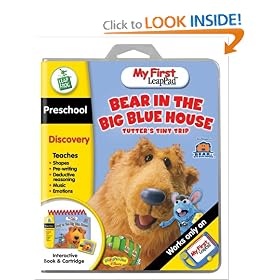 LeapFrog My First LeapPad Educational Book: Bear in the Big Blue House - Tutter's Tiny Trip