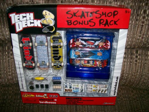 Childrens Toyshop  Toys : Tech Deck Skateshop Bonus Pack - BLIND (Designs May Vary)