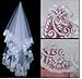 Lovedress 1 Layers Without Comb Wedding Veil White/ivory (Ivory)