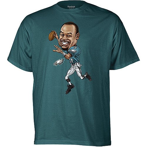 Reebok Philadelphia Eagles Donovan Mcnabb Men's Caricature T-Shirt Medium