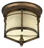 Quoizel BX1613DS Braxton 11-1/2-Inch Outdoor Flush Mount, Dark Silver Finish