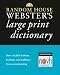 Books : Random House Webster's Large Print Dictionary