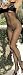 Open Bust and Open Crotch Seamless Fishnet Bodystocking