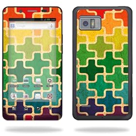 Protective Vinyl Skin Decal Cover for Motorola Droid Bionic 4G LTE Cell Phone - Color Swatch by 