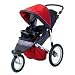 Schwinn Free Wheeler Jogging Stroller (Red/Black)