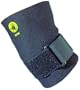 Body Glove 90169 Breathable Neoprene Elbow Sleeve with Compression Strap, Black, Large