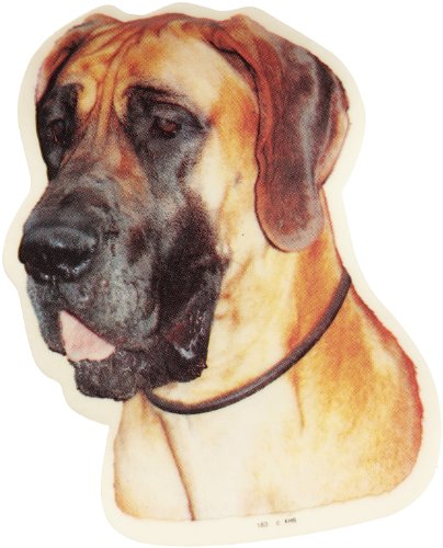 World Stickers Schwandt Heimtierbedarf 12183 Aufkleber 4 St&uuml;ck ca. 80 x 80 mm f&uuml;r Warnschild Deutsche Dogge