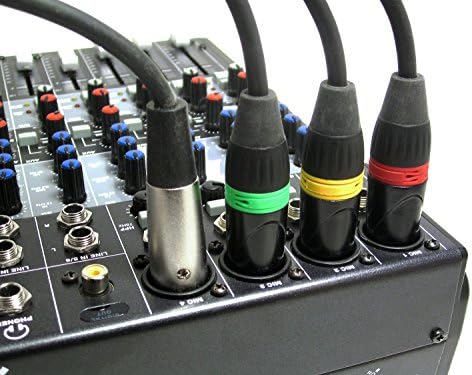 Cool Cables Premium Quality 15 Ft. XLR Microphone Cable For Pro Audio - Totally Reliable 3 Pin Male and Female Connectors - Oxygen-free Copper Conductors - Aluminum Foil Shield