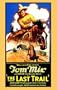 The Last Trail Poster Movie 11x17 Tom Mix Carmelita Geraghty William B. Davidson Jerry Madden