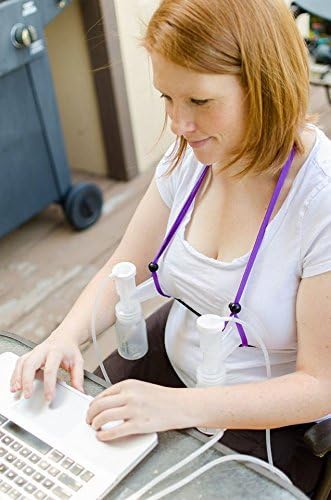 LactaMed Simplicity Hands Free Bra Kit - Purple