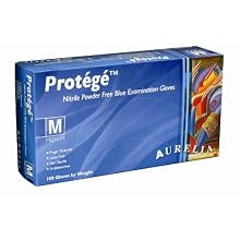 Aurelia Protégé 9399 Nitrile Glove, Powder Free, 9.5" Length, 4 mils Thick