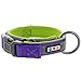 Pawtitas Lumberjack Padded Martingale Collar for Dogs | Soft Neoprene Dog Collar for Your pet's Comfort Made with Reflective Band for Maximum Visibility | Fits Small and Large Pets - Large Purple