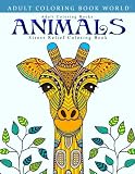 Adult Coloring Books: Animals - Stress Relief Coloring Book