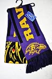 NFL Baltimore Ravens Knit NFL official Knit Stripe Jersey Scarf 2011 NEW