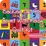 Backing Set for Count with Maisy Quilt Kit - 5 yards of SKU# 4905-M