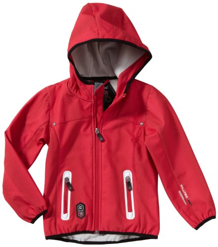 Killtec Kinder Soft Shell Jacke mit Kapuze Juliana Allover, pink allover, 152, 20410-03C