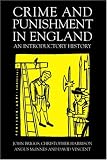 Crime and Punishment in England: An Introductory History