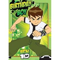 Ben 10 'Birthday Boy' Birthday Card 5 x 7"