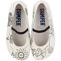 CAMPER Twins 80138-001, Mädchen Ballerinas, EU 31-38