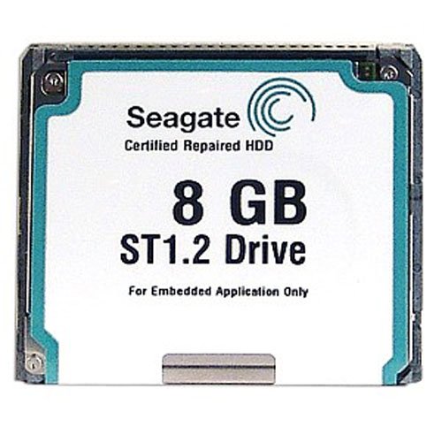 Seagate 8GB 3600 RPM speed CompactFlash Type II ST1 Drive Hard Drive CFII Compact Flash Memory Card