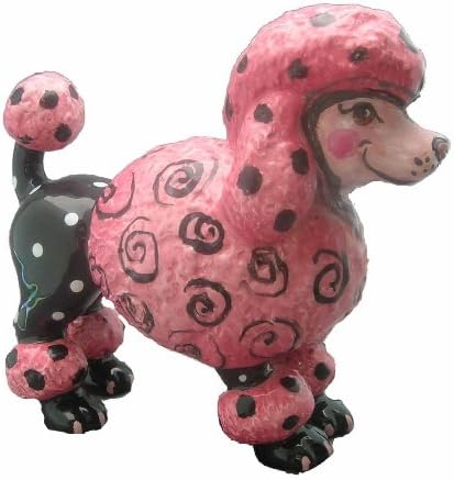 WhimsiClay Pretty in Pink Poodle