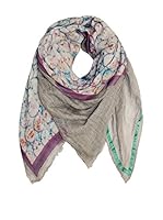 Plomo o Plata Fular (Gris / Lila)