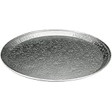 Handi-Foil 4019120 18-Inch Aluminum Round Serving Flat Tray (Case of 25)