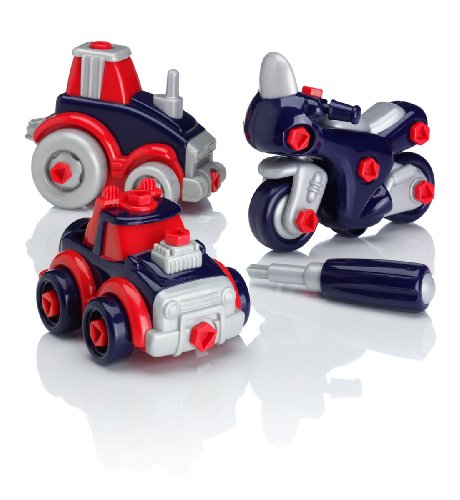 Junior Mechanic Build Your Own Vehicles Kit