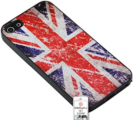 Case Cover for Apple iPod 5 UK United Kingdom Union Jack Great Britain Flag England Vintage Duraterm Technology