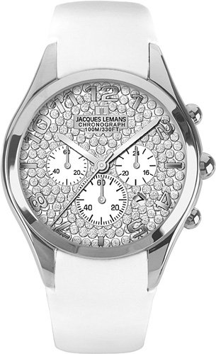 Jacques Lemans Mens chronograph Leather Watch