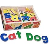 Melissa & Doug Magnetic Wooden Alphabet