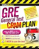 CliffsNotes GRE General Test Cram Plan (Cliffsnotes Cram Plan)