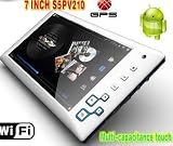 7 Inch Capacitive Android 2.2 S5pv210 Tablet Pc/built-in Gps/bluetooth/2-points Touch Screen/hdmi/512m/4gb MID Umpc