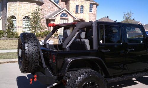 Dominion OffRoad Jeep JK Wrangler 4-Door Combo Tap & 48" Hi-Lift Jack Mount kit