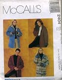 McCall's Polar Gear Misses Reversible Jacket Sewing Pattern # 2404
